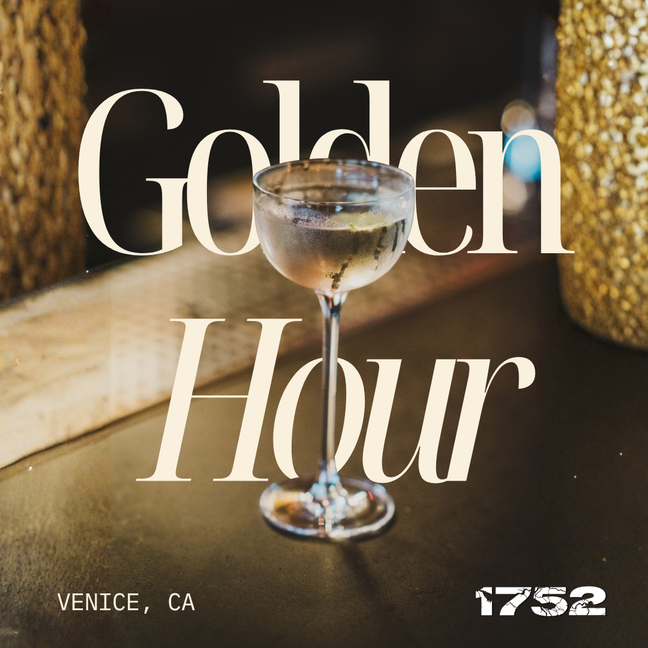 Golden Hour investor gathering invitation in Venice, California
