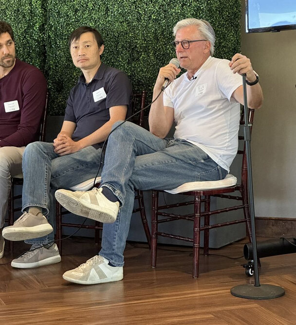 Investors on a panel at a 1752vc event